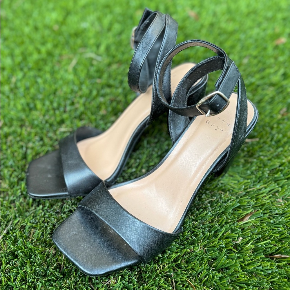 Black heels